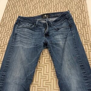 7 For All Mankind Slim Fit Jeans - Dark Blue